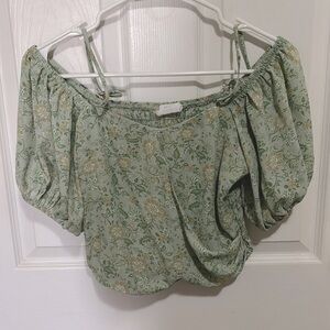 Boho crop top